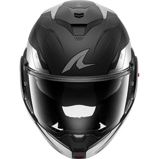 Shark OXO Mekarium Matt AUK Matt Anthracite Pearl Black £379.99 Flip Front Motorcycle Helmets - SKU 235/HE8715E/AUK1 from RaceLeathers Motorcycle Clothing