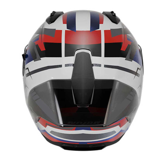Nolan N60-6 Sport Corsa 355 White Blue Red £219.99 Full Face Helmets - SKU 550/6S0001123551 from RaceLeathers Motorcycle Clothing