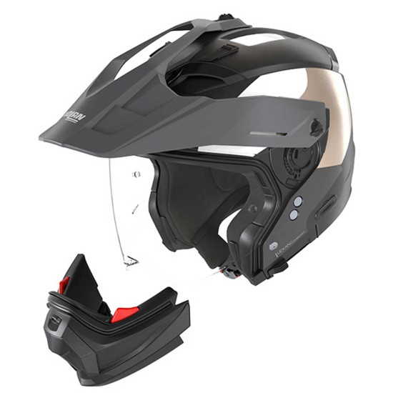 Nolan N70-2 X 06 Selvado 347 Black Grey Sabbia £329.99 Flip Front Motorcycle Helmets - SKU 552/7Y0008273471 from RaceLeathers Motorcycle Clothing