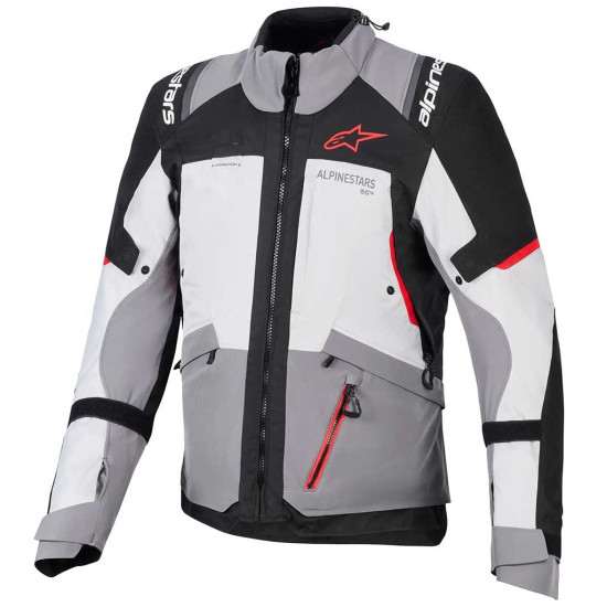 Alpinestars Andes V4 Drystar Jacket Grey Black Red
