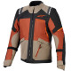 Alpinestars Andes V4 Drystar Jacket Walnut Rust Black