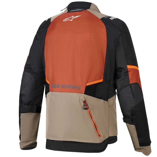 Alpinestars Andes V4 Drystar Jacket Walnut Rust Black