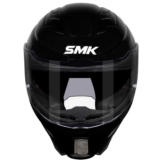 SMK Agnar Unicolour Black £99.99 Full Face Helmets - SKU 750/100006793601 from RaceLeathers Motorcycle Clothing