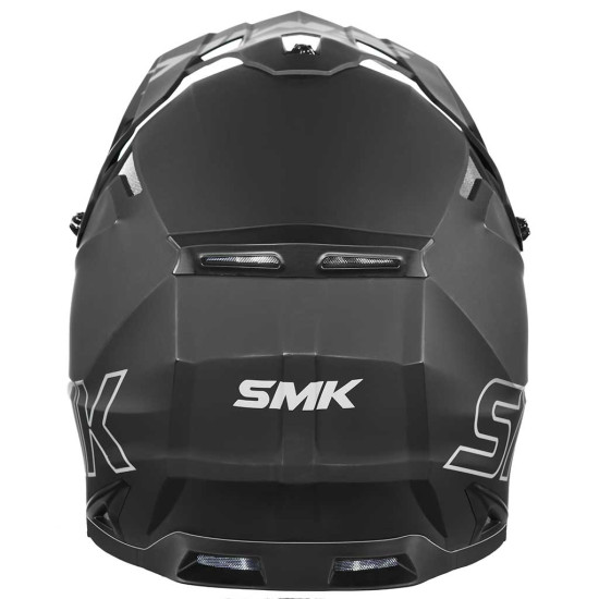 SMK Allterra Unicolour Matt Black £74.99 Off Road Helmets - SKU 753/100005968701 from RaceLeathers Motorcycle Clothing