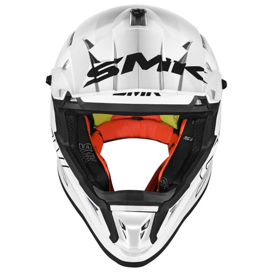 SMK Allterra Unicolour White £74.99 Off Road Helmets - SKU 753/100005969901 from RaceLeathers Motorcycle Clothing