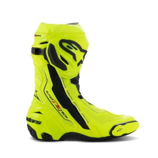 Alpinestars Supertech R Vented Yellow Fluo Black