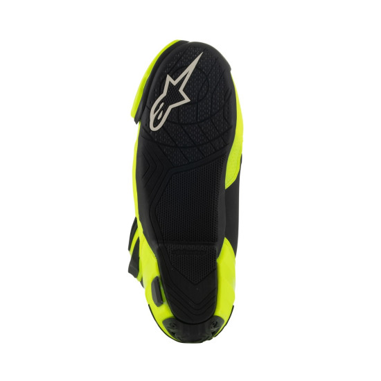 Alpinestars Supertech R Vented Yellow Fluo Black £531.99 Mens Motorcycle Racing Boots - SKU 222012155141 from RaceLeathers Motorcycle Clothing