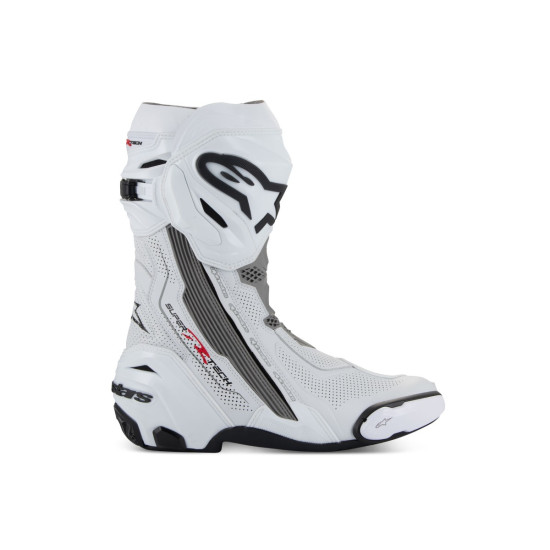 Alpinestars Supertech R Vented White Mid Grey Black