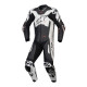 Alpinestars GP Plus V4 Sprint 1PC Leather Suit Black White Red Fluo