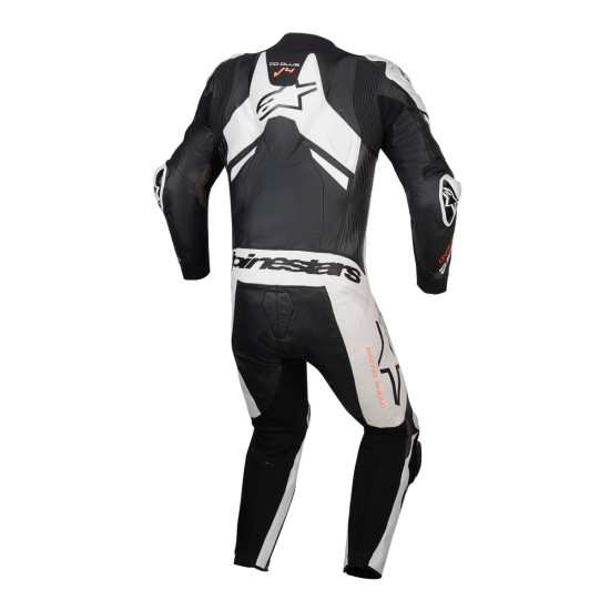 Alpinestars GP Plus V4 Sprint 1PC Leather Suit Black White Red Fluo