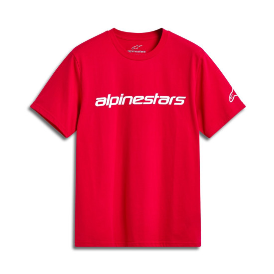 Alpinestars Linear Wordmark 2.0 CSF Tee Red White