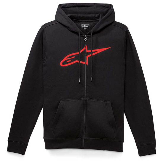 Alpinestars Ageless Zip Hoodie V3 Black White £85.49 Casual Wear - SKU 12445149010202XL from RaceLeathers Motorcycle Clothing