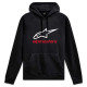 Alpinestars Always Hoodie V3 Black White Red