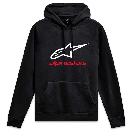 Alpinestars Always Hoodie V3 Black White Red £82.64 Casual Wear - SKU 12445202012322XL from RaceLeathers Motorcycle Clothing