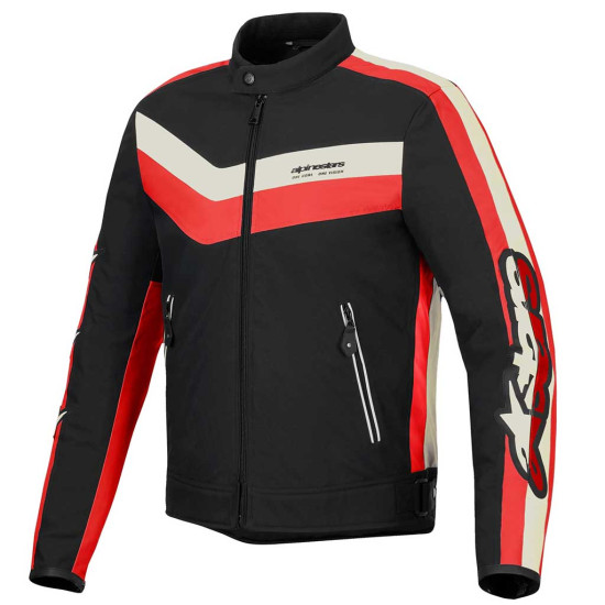 Alpinestars T-Dyno WR Jacket Black Bright Red Ecru