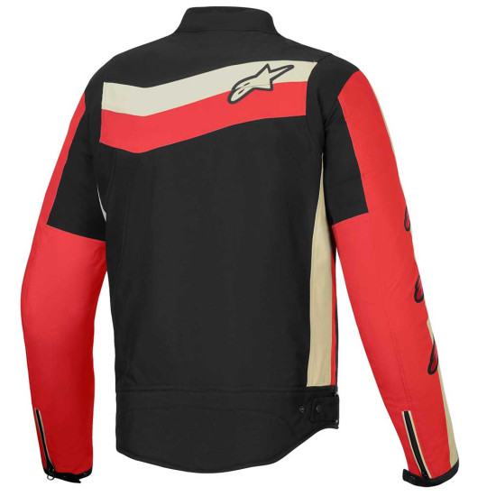 Alpinestars T-Dyno WR Jacket Black Bright Red Ecru £227.99 Mens Motorcycle Jackets - SKU 320162514862XL from RaceLeathers Motorcycle Clothing