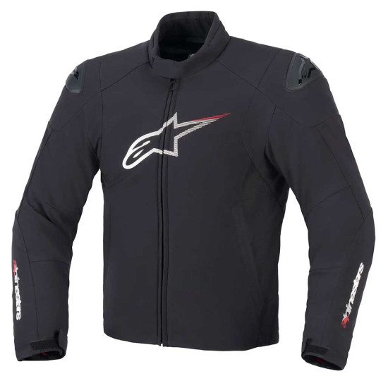 Alpinestars SMX Waterproof Jacket Black White Bright Red £256.49 Mens Motorcycle Jackets - SKU 320652313042XL from RaceLeathers Motorcycle Clothing