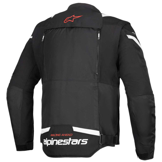 Alpinestars T-Stunt Air Jacket Black White £275.49 Mens Motorcycle Jackets - SKU 3301825122XL from RaceLeathers Motorcycle Clothing