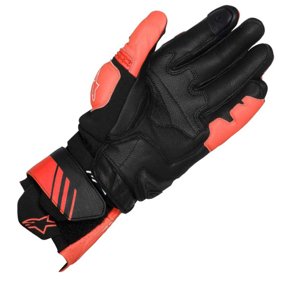 Alpinestars GP Plus R V3 Gloves Bright Red Red Fluo Black