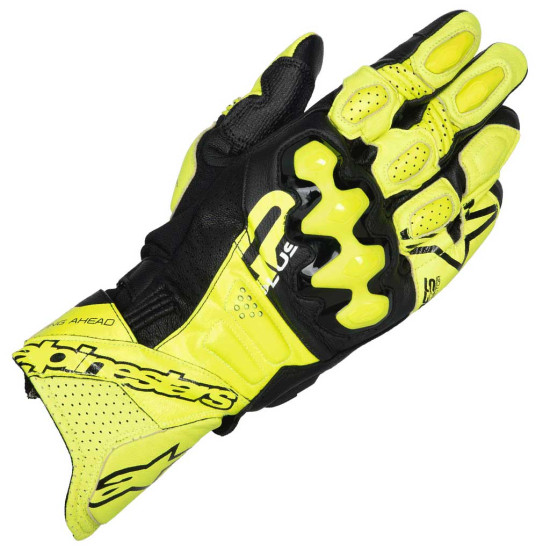 Alpinestars GP Plus R V3 Gloves Yellow Fluo Black £180.49 Mens Motorcycle Gloves - SKU 35508255512XL from RaceLeathers Motorcycle Clothing