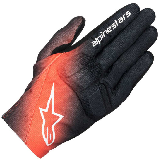 Alpinestars Reef V2 Gloves Black Red Fluo White £37.99 Mens Motorcycle Gloves - SKU 356082513212XL from RaceLeathers Motorcycle Clothing