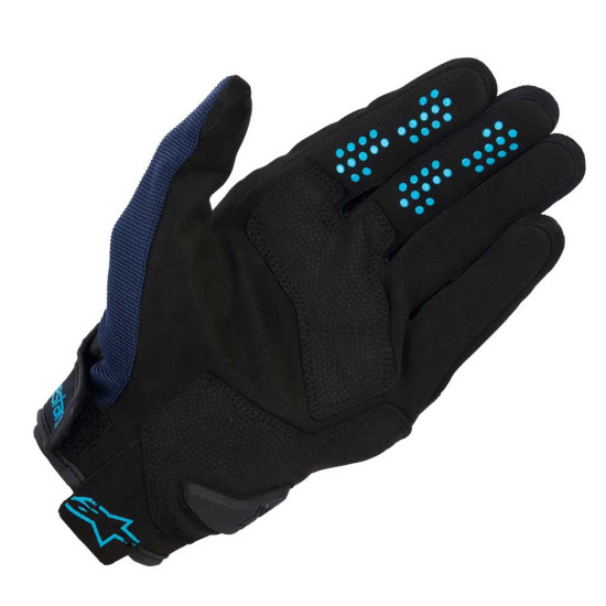 Alpinestars Chrome V2 Gloves Dark Blue Hawaiian Ocean £52.24 Mens Motorcycle Gloves - SKU 356092571982XL from RaceLeathers Motorcycle Clothing