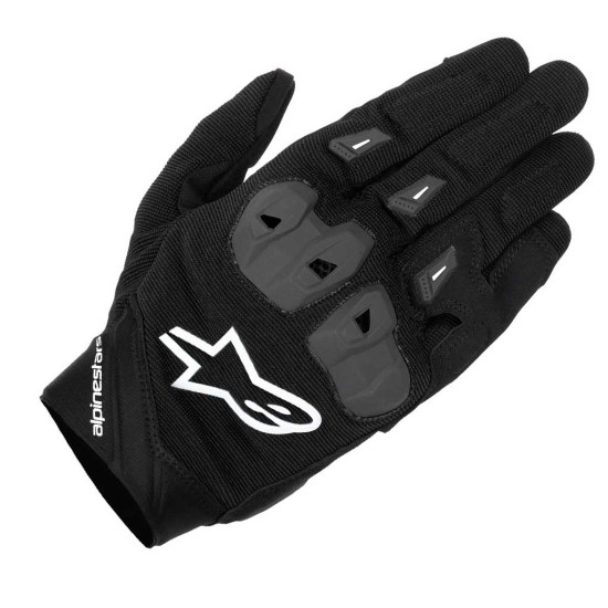 Alpinestars SP X 1 Gloves Black White £52.24 Mens Motorcycle Gloves - SKU 3570125122XL from RaceLeathers Motorcycle Clothing