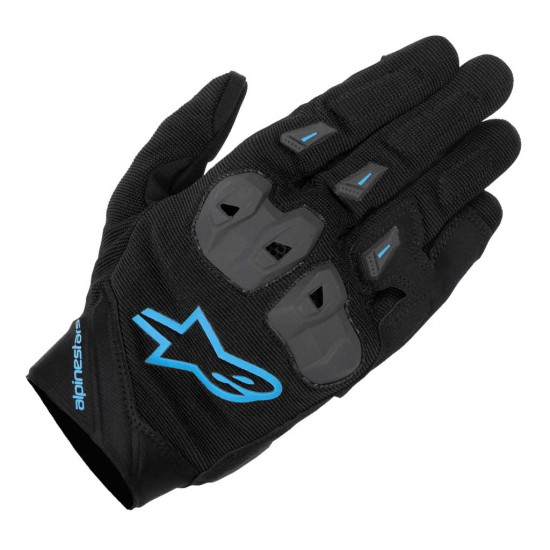 Alpinestars SP X 1 Gloves Black Blithe Blue £52.24 Mens Motorcycle Gloves - SKU 357012514972XL from RaceLeathers Motorcycle Clothing