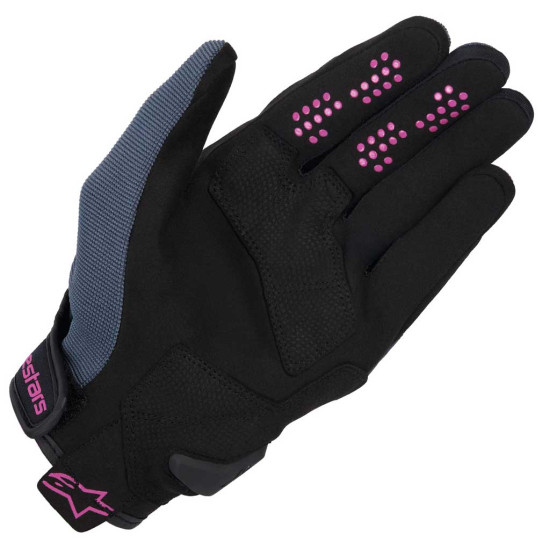 Alpinestars Stella Chrome Gloves Asphalt Black Purple
