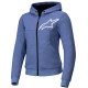 Alpinestars Stella Chrome V2 Sport Hoodie Blue Violet White