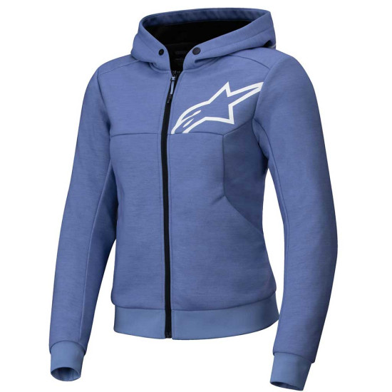 Alpinestars Stella Chrome V2 Sport Hoodie Blue Violet White £170.99 Ladies Motorcycle Jackets - SKU 42102257185L from RaceLeathers Motorcycle Clothing