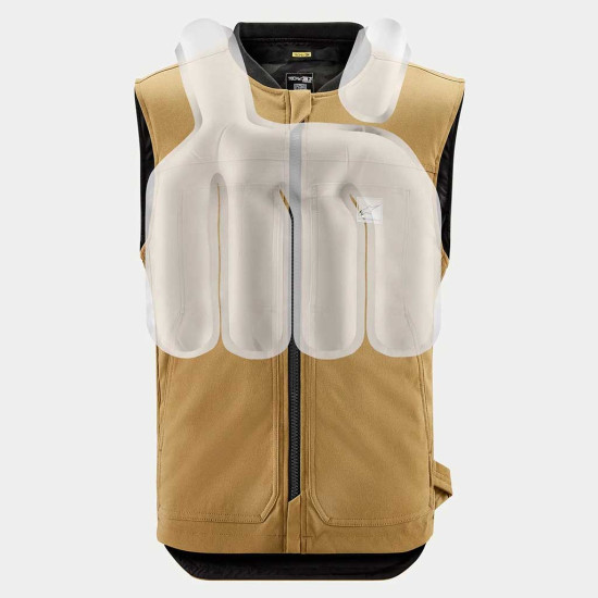 Alpinestars Tech-Air 3 V2 Canvas System Tan £550.99 Body Armour - SKU 6505125862XL from RaceLeathers Motorcycle Clothing