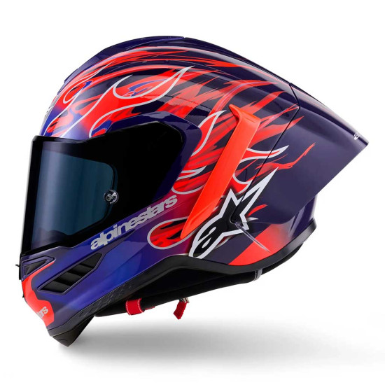 Alpinestars Supertech R10 Flyte Purple Red Glossy