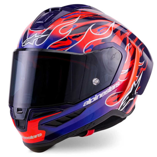 Alpinestars Supertech R10 Flyte Purple Red Glossy