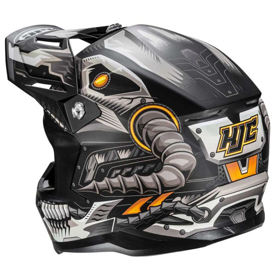 HJC C50 Mecha Beast MC5SF £129.99 Off Road Helmets - SKU C50MBB2XL from RaceLeathers Motorcycle Clothing