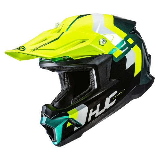 HJC C50 Primal MC4 Green £119.99 Off Road Helmets - SKU C50PG2XL from RaceLeathers Motorcycle Clothing