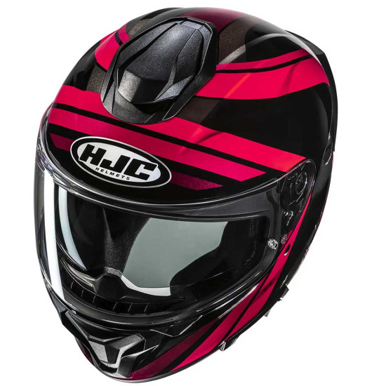 HJC C71 Faber MC1 Red £149.99 Full Face Helmets - SKU C71FR2XL from RaceLeathers Motorcycle Clothing