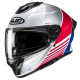 HJC C71 Morix MC21 White Blue Red