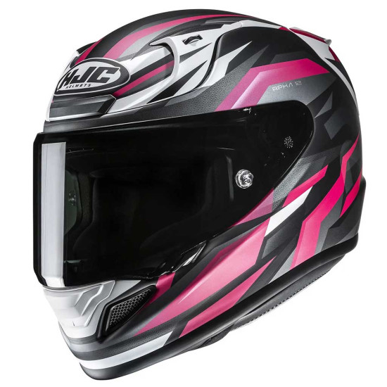 HJC RPHA 12 Dravix MC8SF Pink £429.99 Full Face Helmets - SKU RP12DPL from RaceLeathers Motorcycle Clothing
