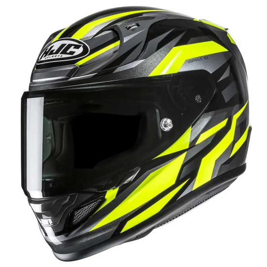 HJC RPHA 12 Dravix MC3H Yellow £429.99 Full Face Helmets - SKU RP12DY2XL from RaceLeathers Motorcycle Clothing