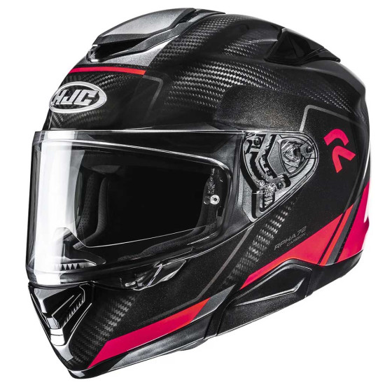HJC RPHA 72 Carbon Fynex MC1 Red £479.99 Full Face Helmets - SKU RP72CFR2XL from RaceLeathers Motorcycle Clothing