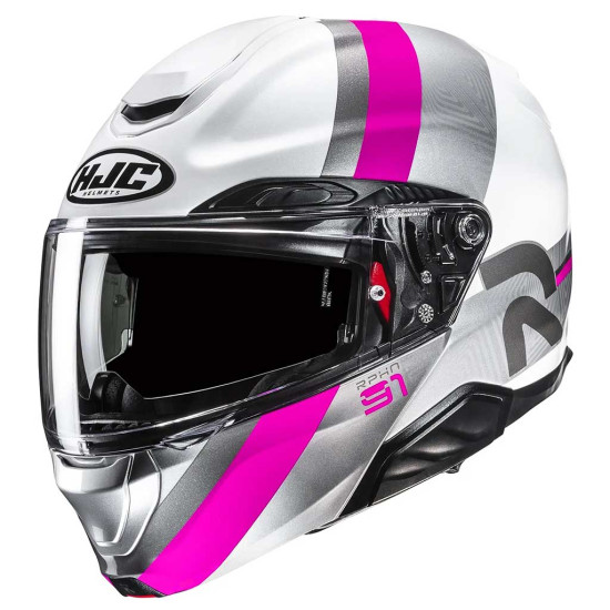 HJC RPHA 91 Fensh MC8 Pink £499.99 Flip Front Motorcycle Helmets - SKU RP91FPM from RaceLeathers Motorcycle Clothing