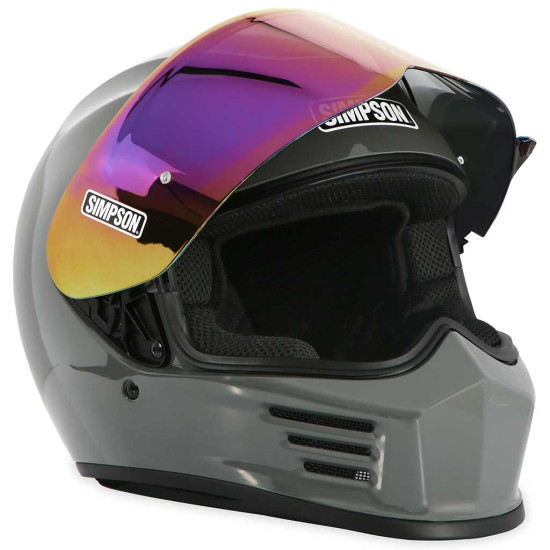 Simpson Speed Solid (ECE-22.06)- Armor - Nardo Grey £269.99 Full Face Helmets - SKU STFESPE2SOLARM02 from RaceLeathers Motorcycle Clothing