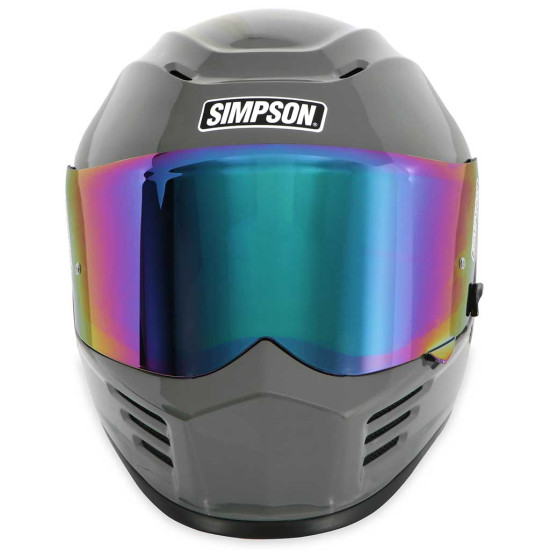 Simpson Speed Solid (ECE-22.06)- Armor - Nardo Grey £269.99 Full Face Helmets - SKU STFESPE2SOLARM02 from RaceLeathers Motorcycle Clothing