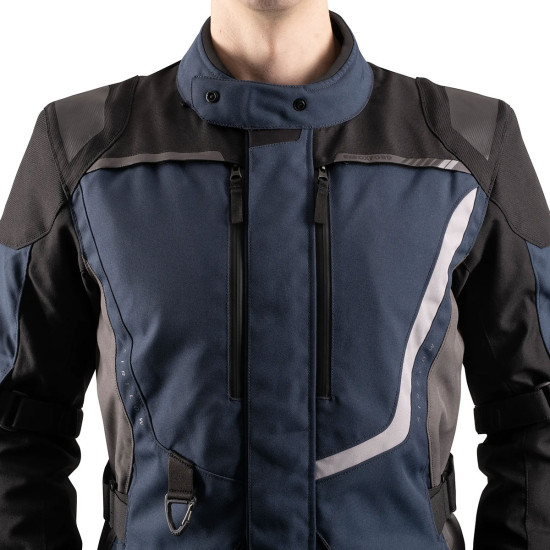 Oxford Montreal 5.0 Mens Jacket Blue Black Grey £199.99 Mens Motorcycle Jackets - SKU TM2516022XL from RaceLeathers Motorcycle Clothing