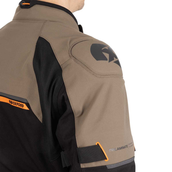 Oxford Hinterland 2.0 Mens Jacket Black Desert Orange £349.99 Mens Motorcycle Jackets - SKU TM2536032XL from RaceLeathers Motorcycle Clothing