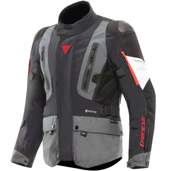 Dainese Carve Master 4 GTX Jacket Black/Red/Grey
