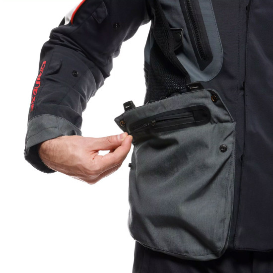 Dainese Carve Master 4 GTX Jacket Black/Red/Grey £540.55 Mens Motorcycle Jackets - SKU 913/159000134C44 from RaceLeathers Motorcycle Clothing