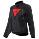 Dainese Super Sprint Womens Jacket Black/Lava Red