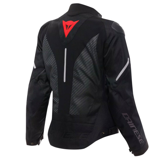 Dainese Super Sprint Womens Jacket Black/Lava Red